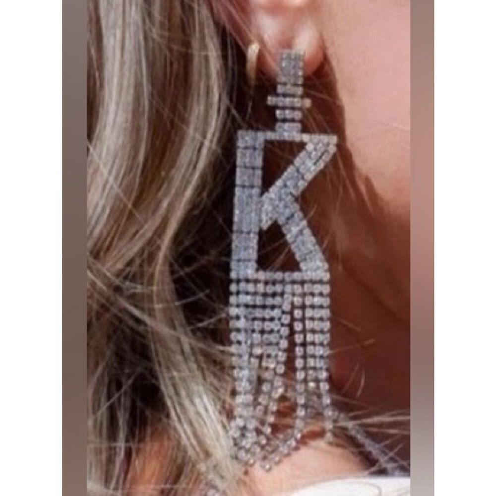 Retrofete Alphabet Earrings in K